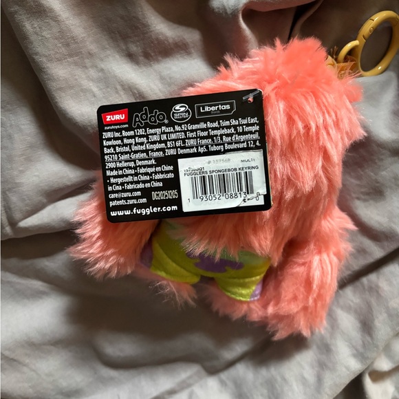 Patrick Star Fuggler Key Chain - Picture 5 of 5